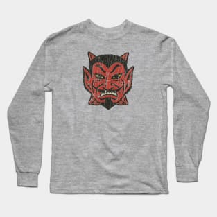 1950s Halloween Devil Long Sleeve T-Shirt